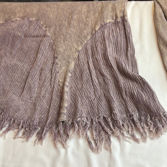 altar’d state scoop, neck, long sleeve, bohemian style top SZ M - Picture 7 of 10